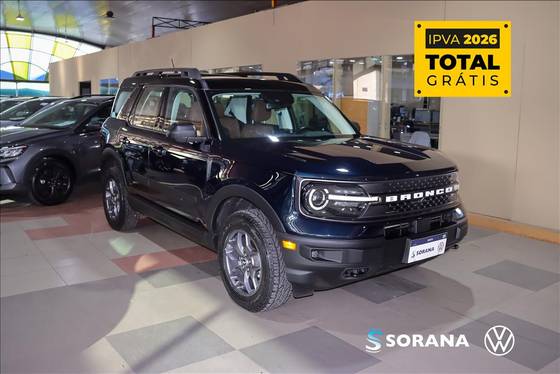 FORD BRONCO SPORT 2.0 ECOBOOST GASOLINA WILDTRAK 4X4 SELECTSHIFT
